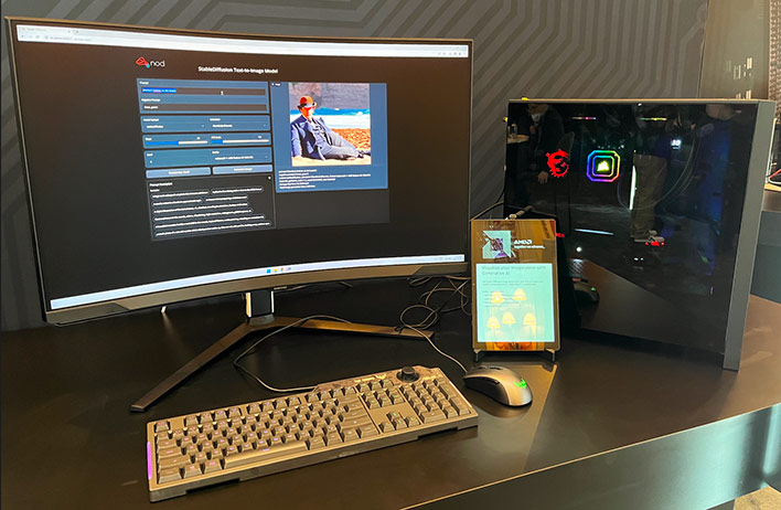 amd nod ai demo from ces
