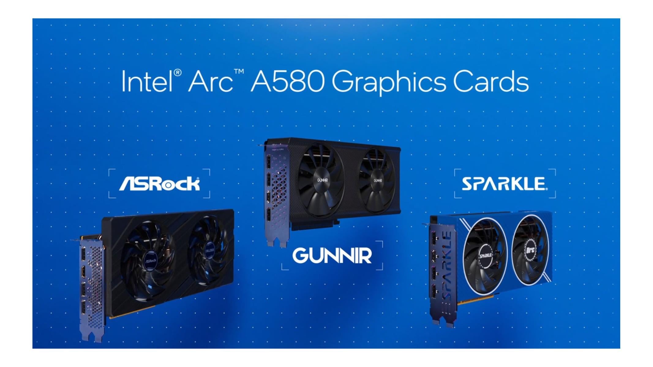 Intel Unveils Arc A580 GPU For $179, A New Budget Gaming Champ