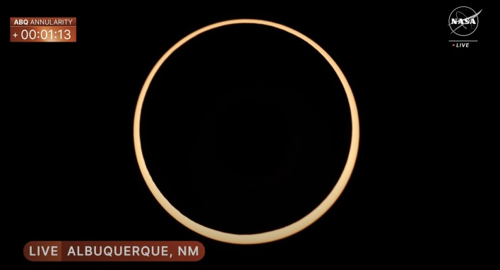 nasa ring of fire live image