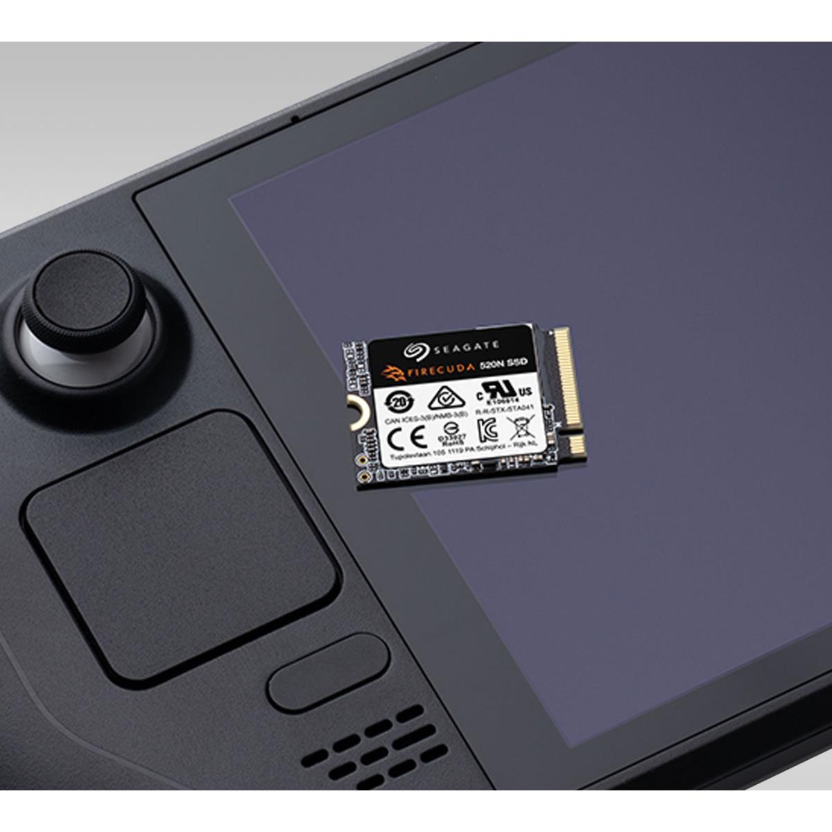 Seagate Launches FireCuda 520N SSD For Gaming Handhelds Like Steam