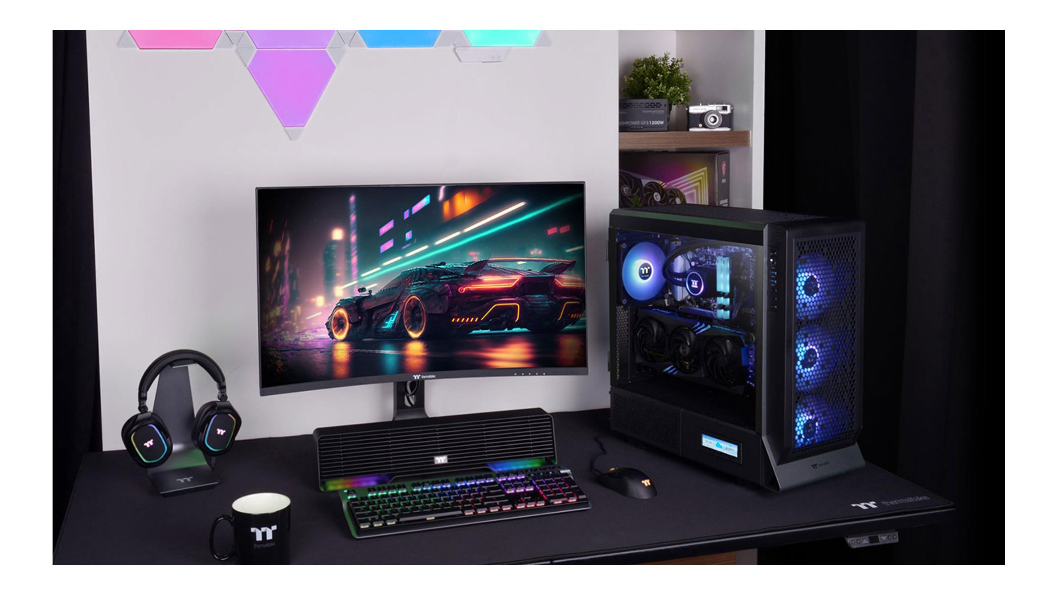 Thermaltake's First Gaming Monitors Feature Familiar 1440p