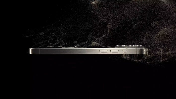 apple iphone 15 side view buttons