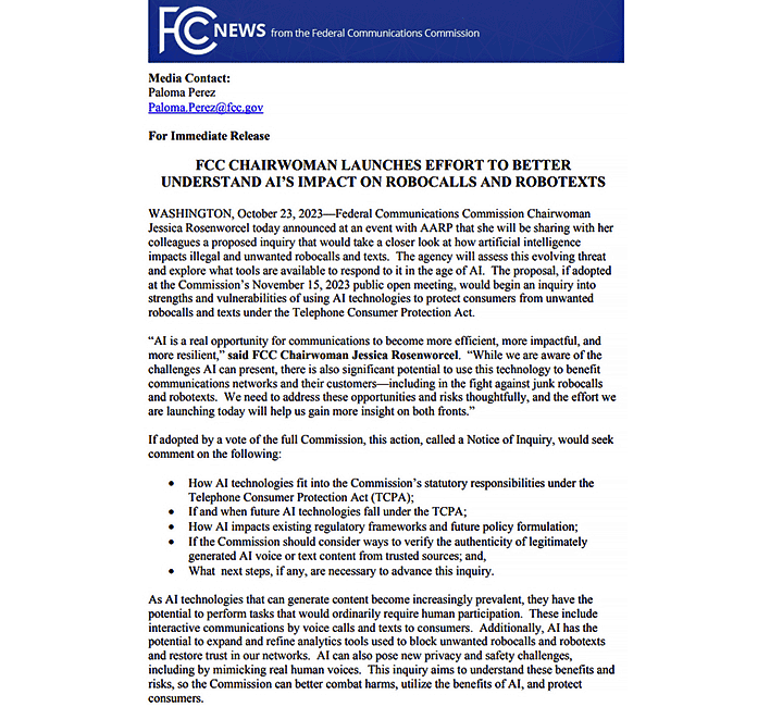 fcc letter