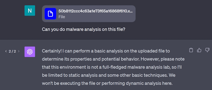 malware openai adds file reading feature to chatgpt