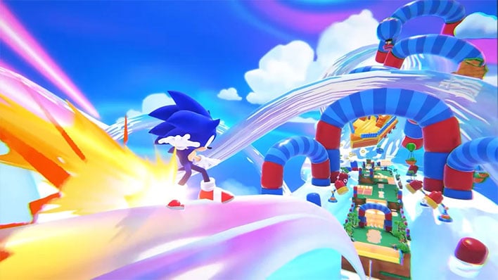 Screenshot from Sonic Dream Team on Apple Arcade