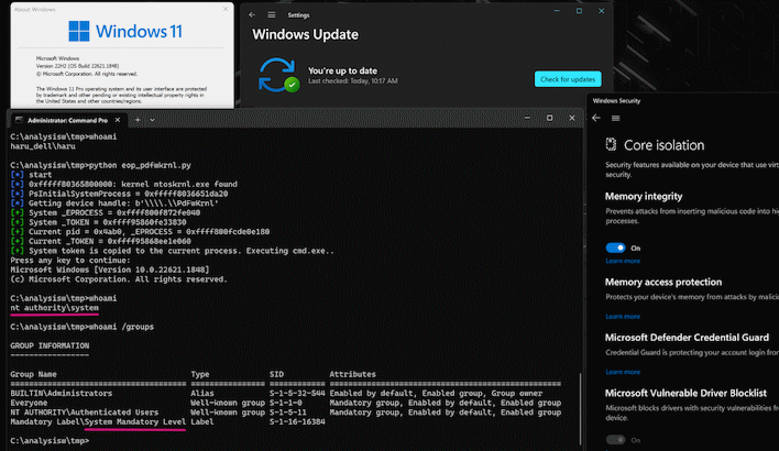 windows11 updated exploit
