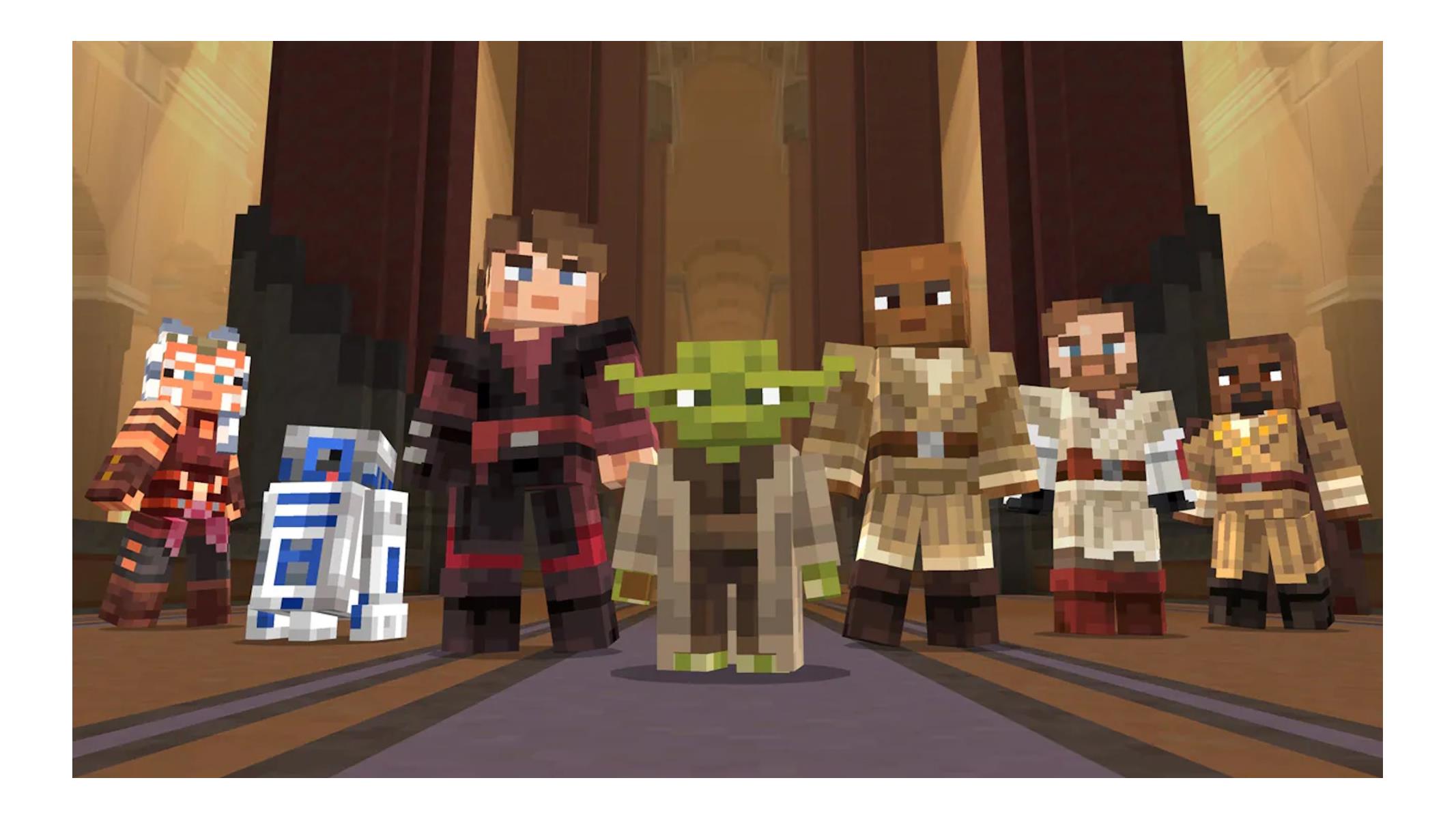 Minecraft Star Wars: Path of the Jedi DLC Now Available