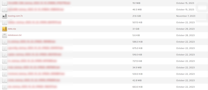files boeing has files leaked by lockbit ransomware gang