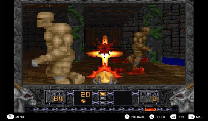 DOS_Deck Plays Retro PC Games Like Heretic In Your Browser With Full  Controller Support