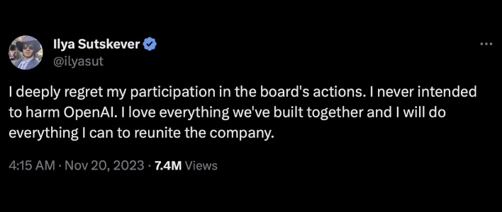 ilya sutskever tweet