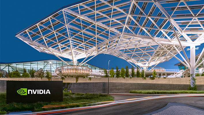 NVIDIA's headquarters in Santa Clara, California.