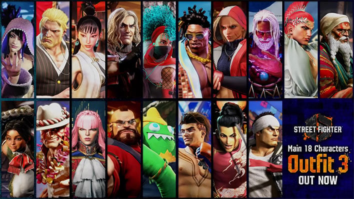 What Six Street Fighter 5 Characters Are Capcom Teasing? - GameSpot