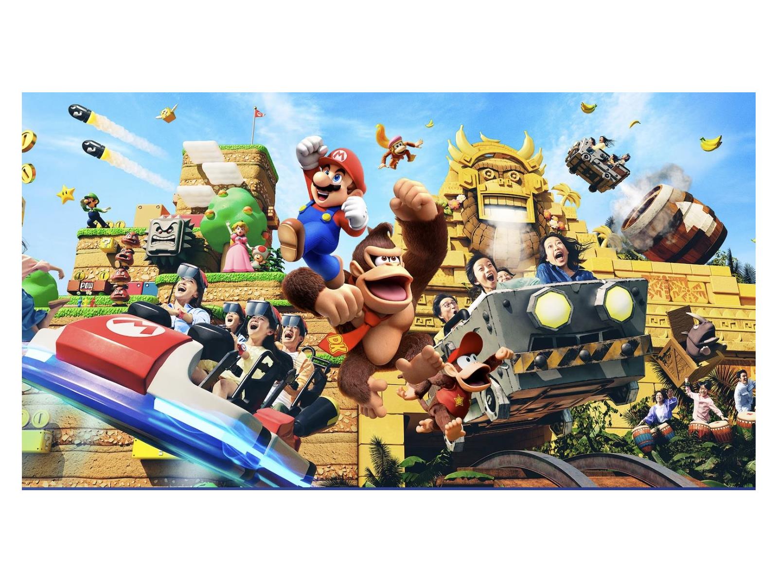 Donkey Kong Country Opening in Spring 2024 at Super Nintendo World