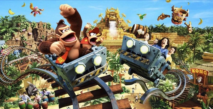 Tremendous Nintendo World Theme Park Will get Its First DLC And It is Donkey Kong Nation