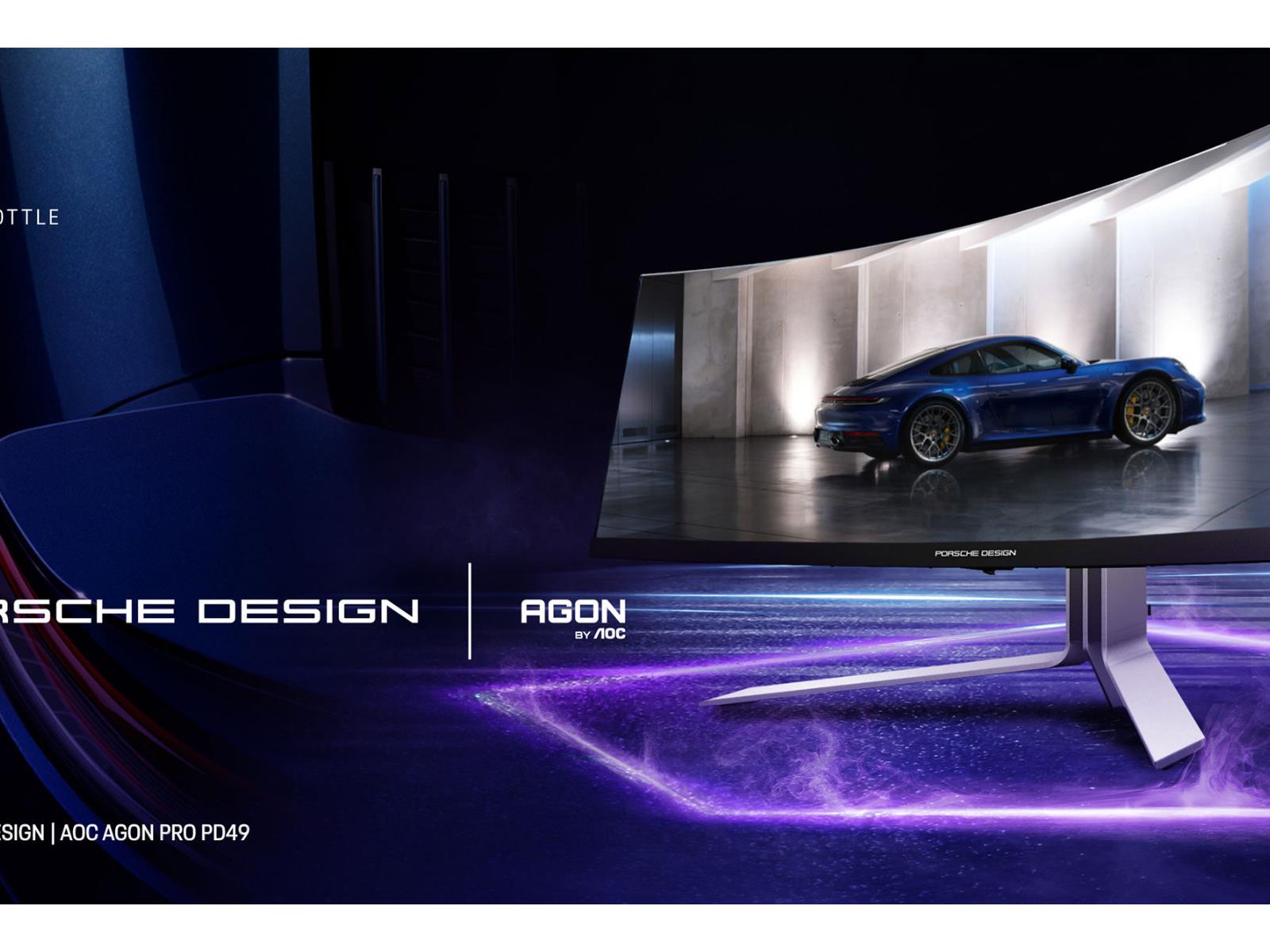 Porsche Design releases a massive 49 OLED monitor with AOC - Acquire