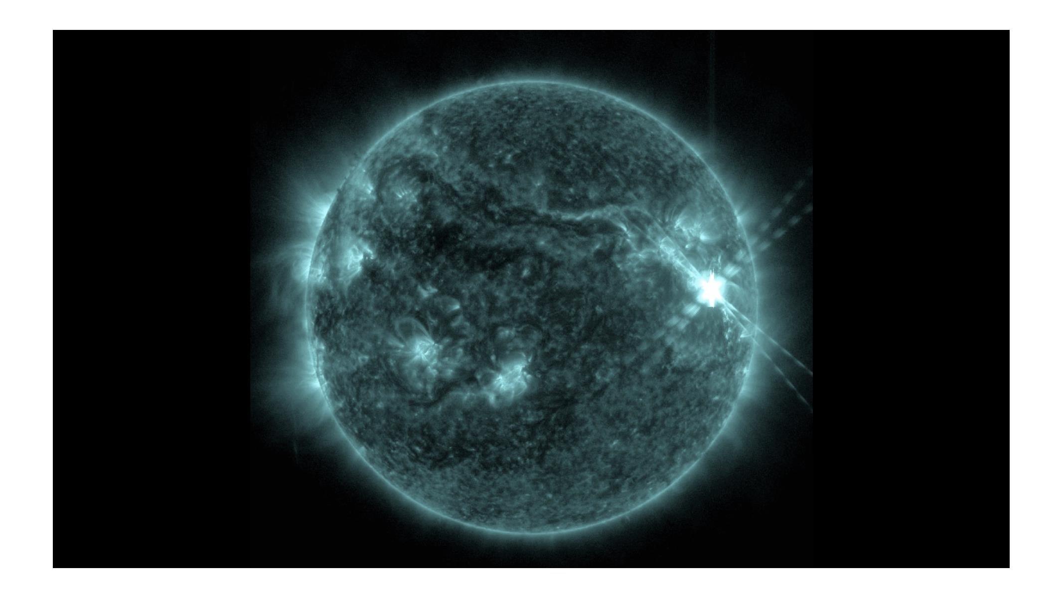 Radiant Fury: Sun Unleashes Powerful X1.0 Class Solar Flare