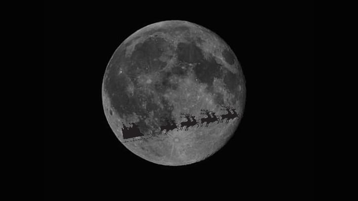 hero full moon santa sleigh