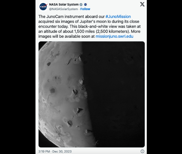nasa tweet moon lo image