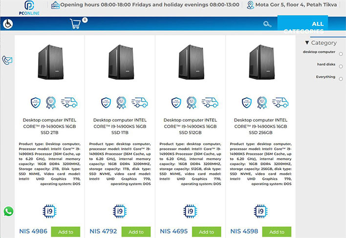 Intel Core i9-14900KS Limited Edition CPU Leak: Up To 6.2 GHz