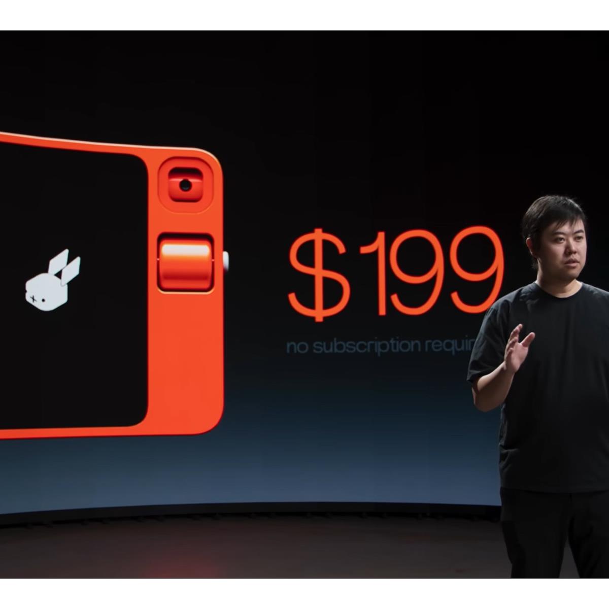 rabbit R1 オレンジ IoTデバイス ラビット 2024 rabbit r1 AIデバイス