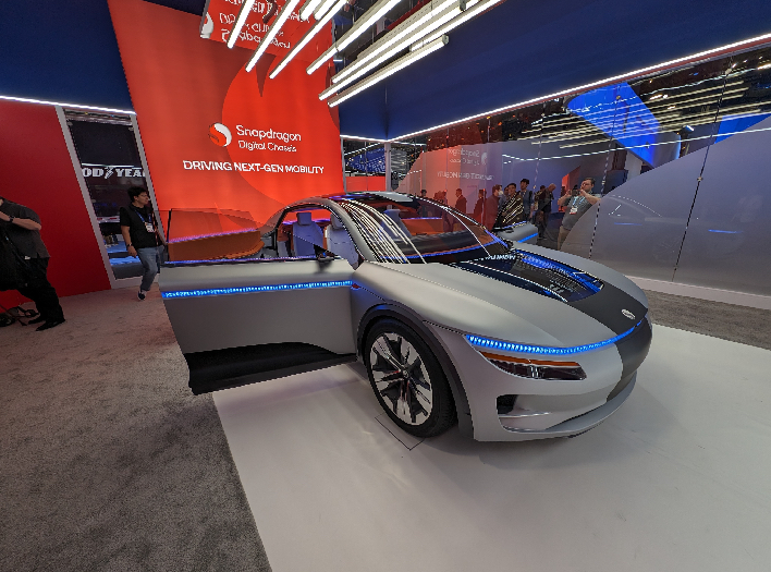 snapdragon concept car exterior view