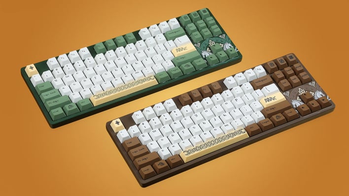 drop the lord of the rings rohan keyboard is back and even more stunning