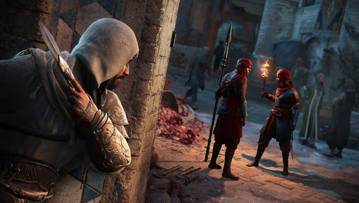 Screenshot of an Assassin's Creed game.