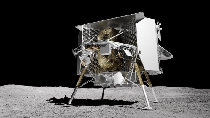 hero peregrine lunar lander