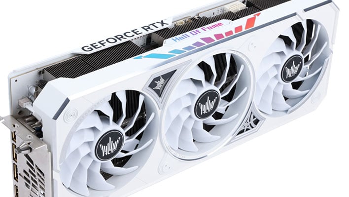 Galax Unveils Stunning White GeForce RTX 4070 Super Hall Of Fame