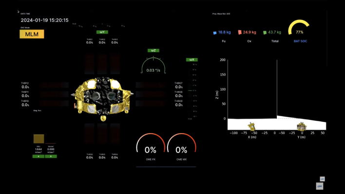 jaxa slim spacecraft telemetry