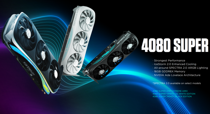 Zotac Is Already Selling GeForce RTX 4070 Ti Super And 4080 Super
