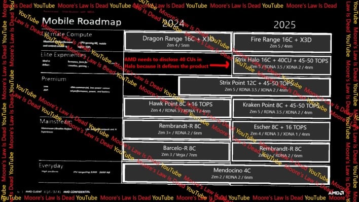 mlid amd roadmap leak
