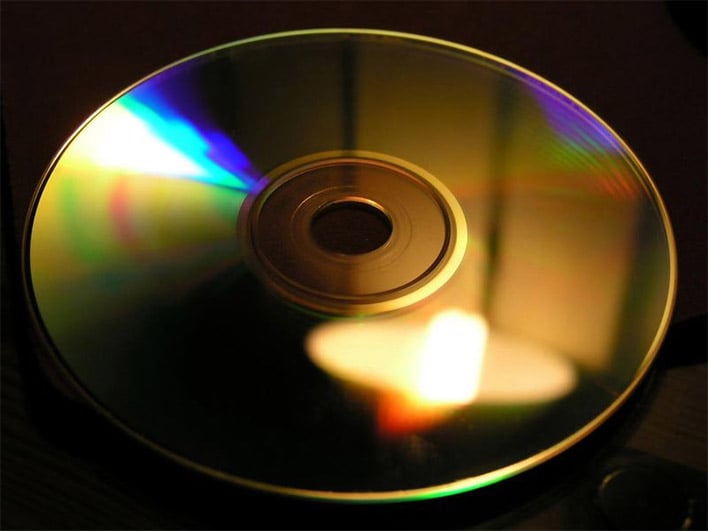 Compact Disc Underside