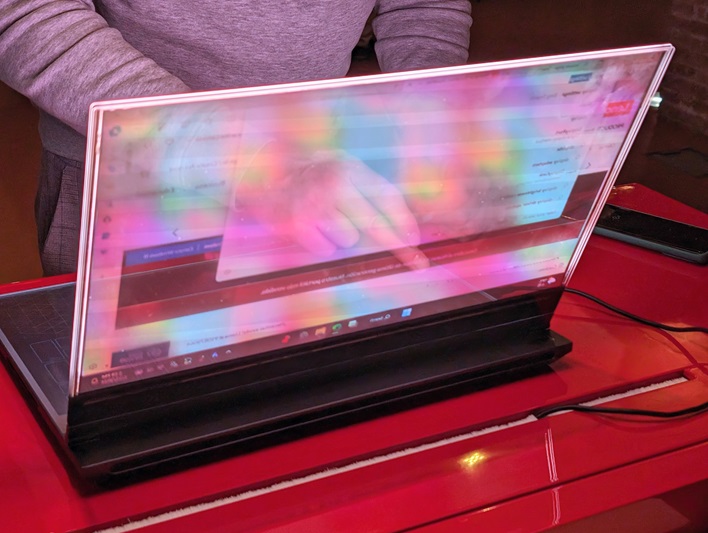 lenovo thinkbook transparent mwc 2024
