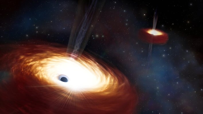 hero supermassive black hole pair noirlab