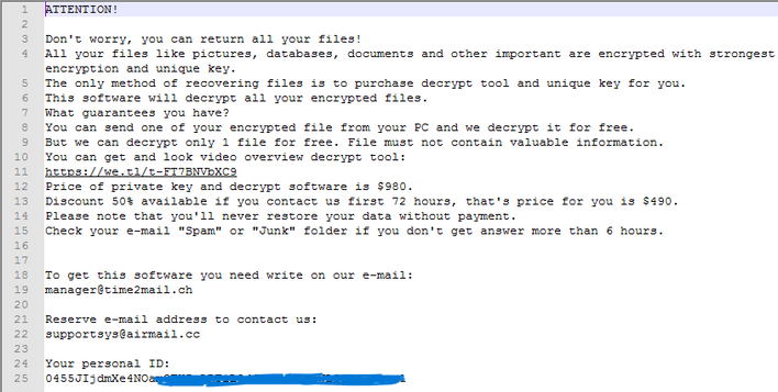 note stopcrypt ransomware evolved avoid detection