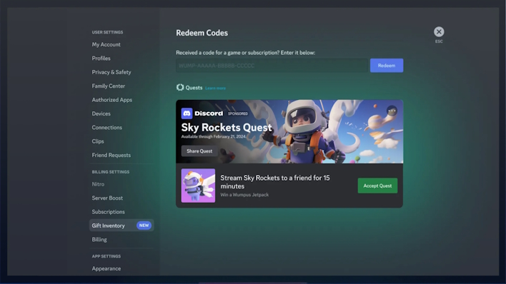 discord introducing advertisements by sponsored games