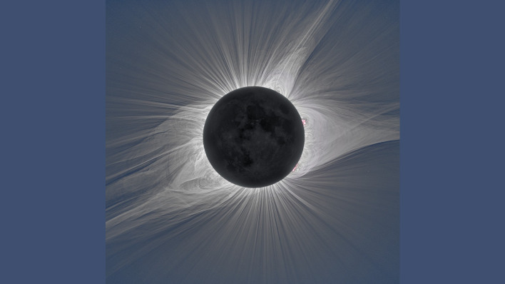 zdjęcie zaćmienia słońca NASA
