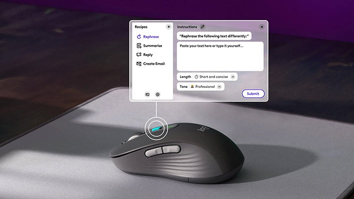 Logitech Mouse Gets An AI Button For One-Click Access To ChatGPT