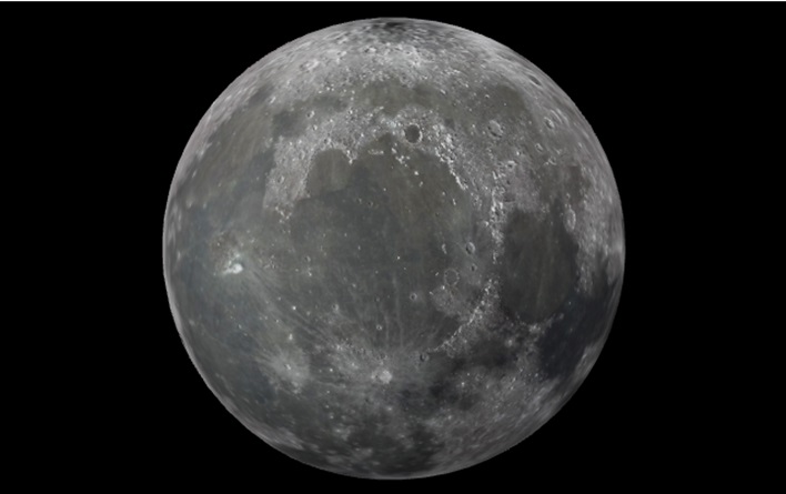 zdjęcie księżyca NASA