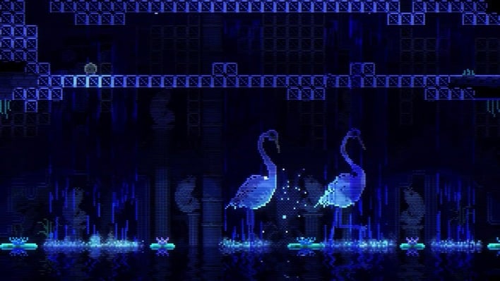 animal well flamingos