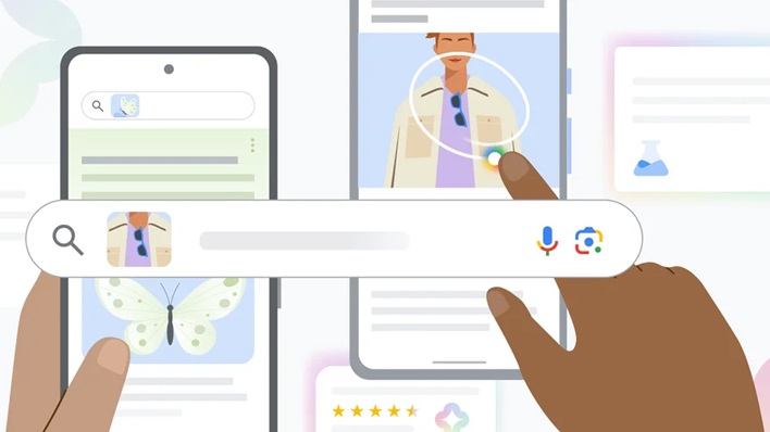 google circle to search
