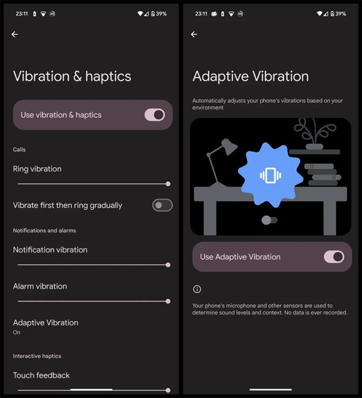 Android 15 Will Bring Adaptive Vibration To Get Your Attention Better