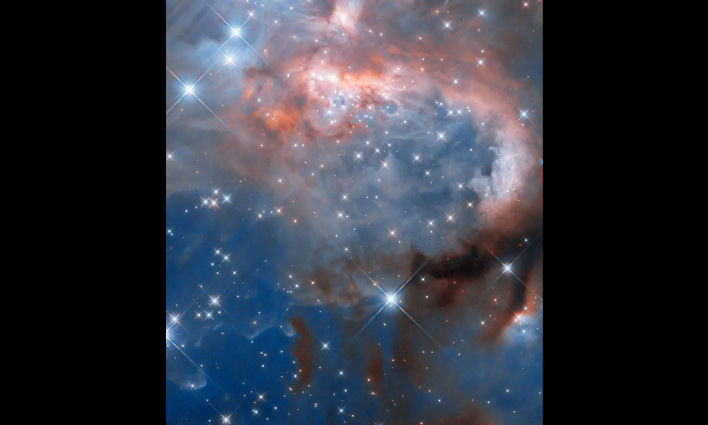 nasa hubble nebula rcw 7 image