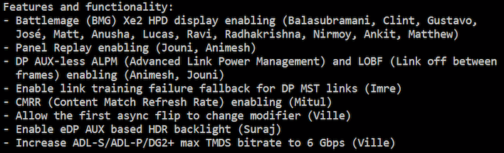 intel i915 linux 611 patch notes