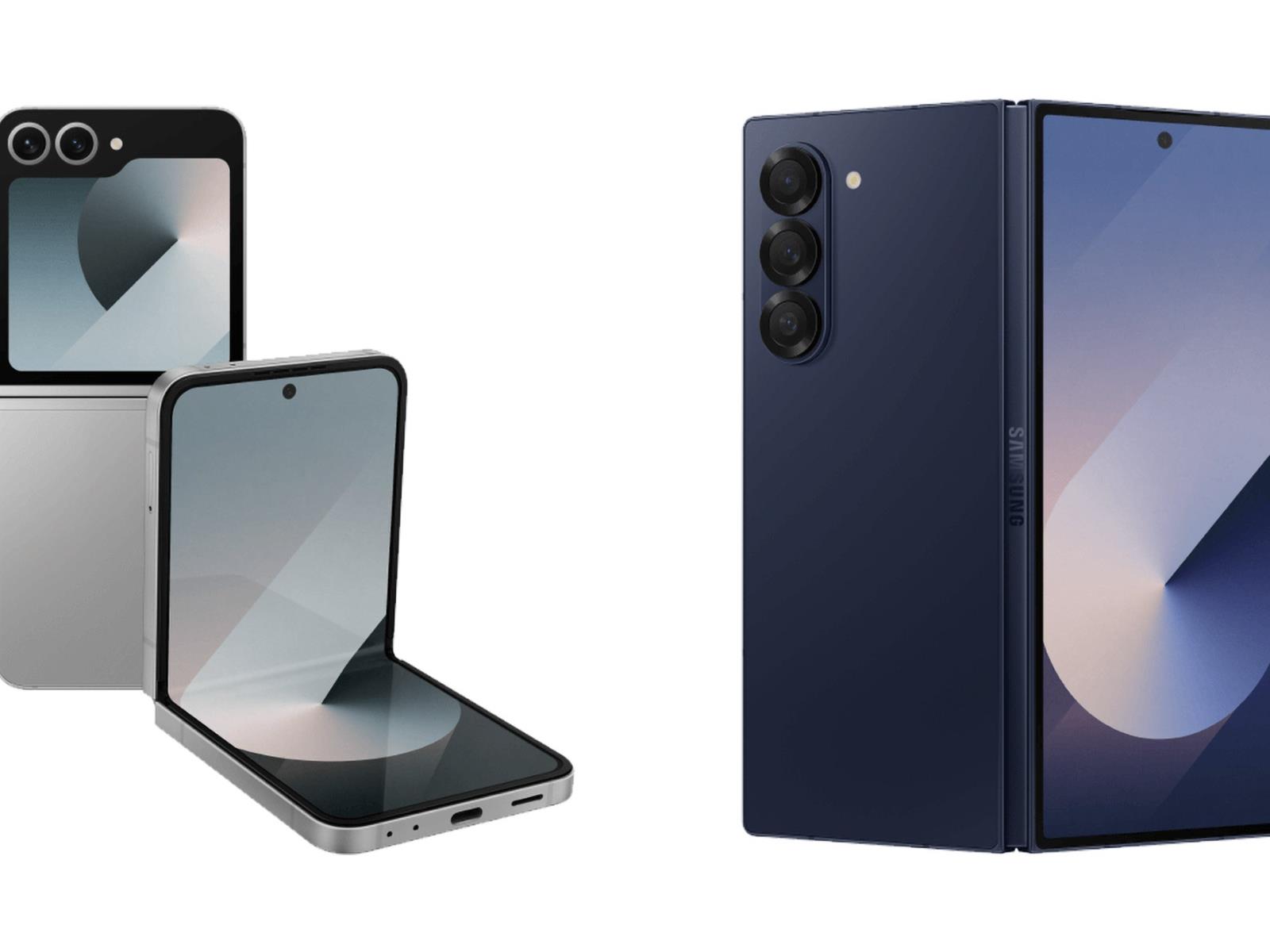 Samsung Galaxy Z Fold 6 And Flip 6 Images Break Cover