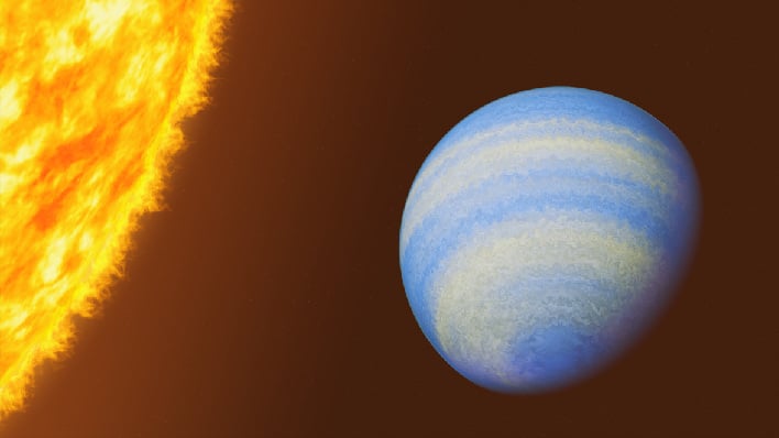 NASA’s Space Telescope Spots A Planet With Deadly Glass Rain And A ...