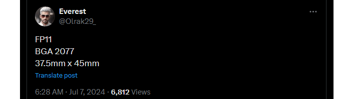 everest bga20777 leak