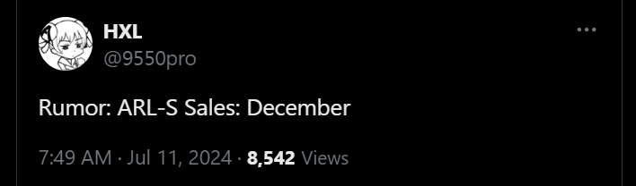 hxl arrow lake rumor