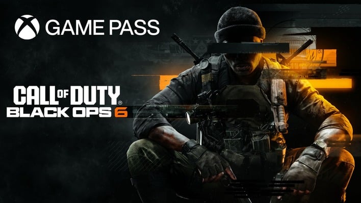 Call of Duty: Black Ops 6 banner for Xbox Game Pass.
